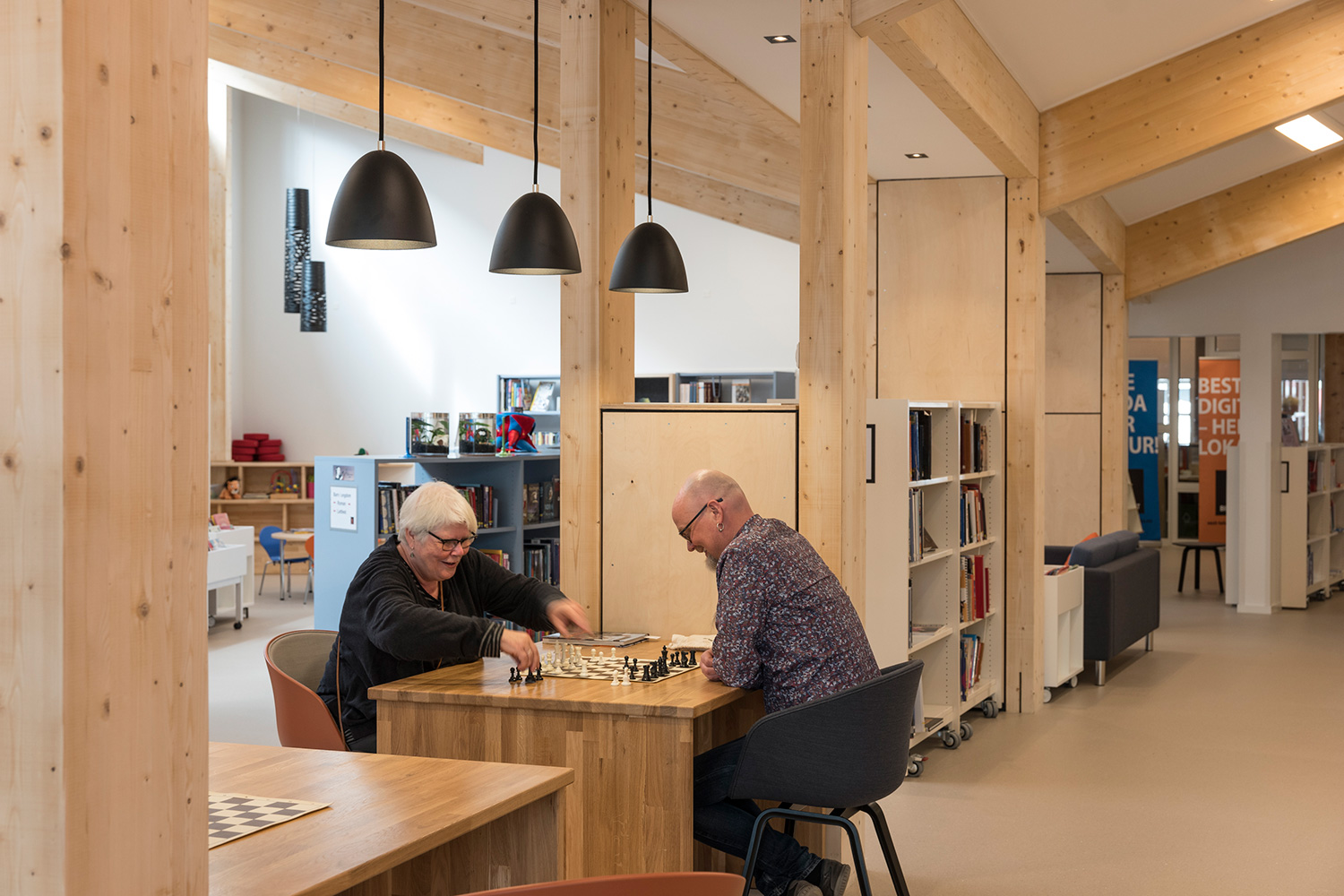 Seljord bibliotek, Norge