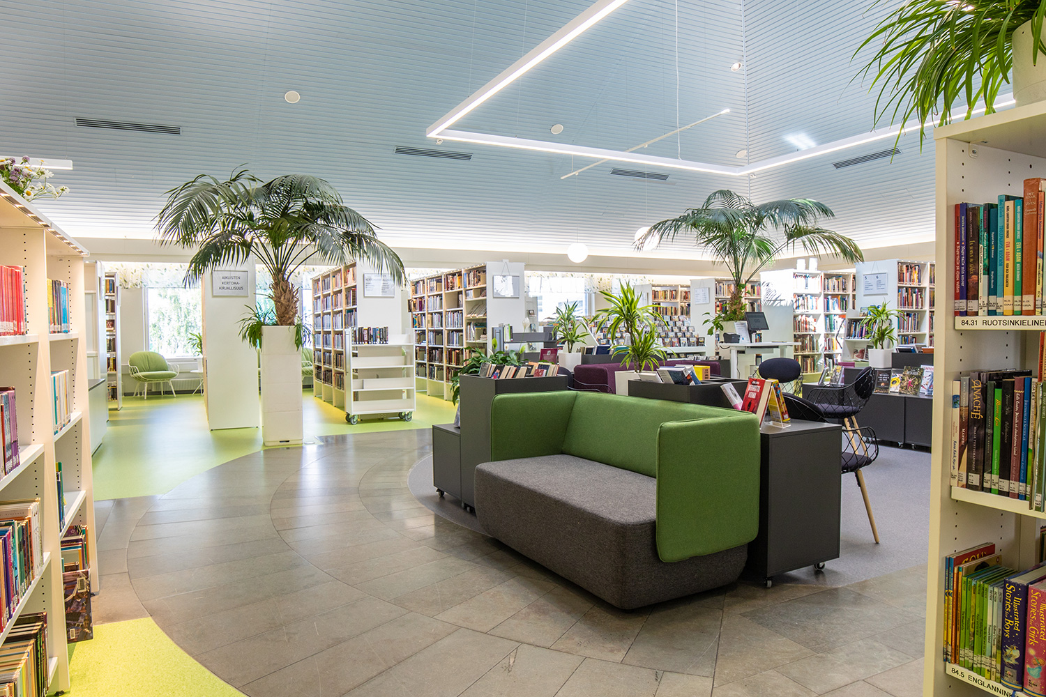 Nivala bibliotek, Finland