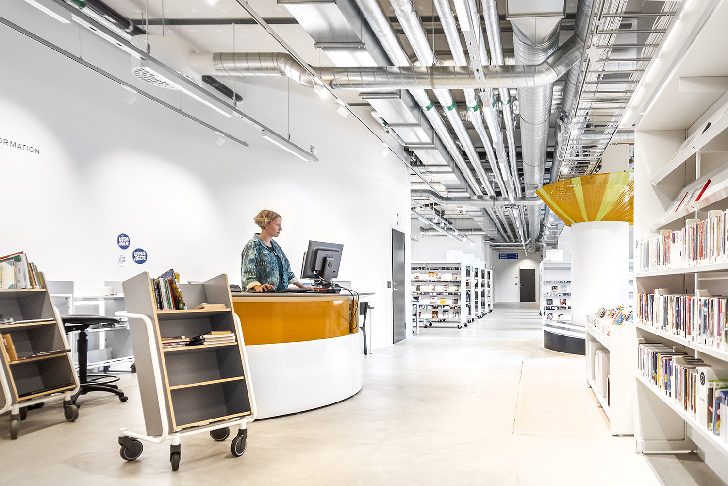 Fittja bibliotek, Sverige