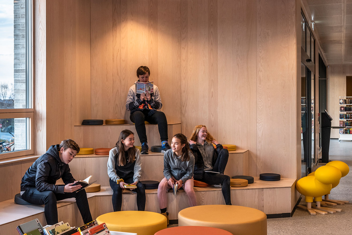 Tau bibliotek, Norge