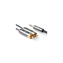 E3871 - Minijack till phono (ingång)