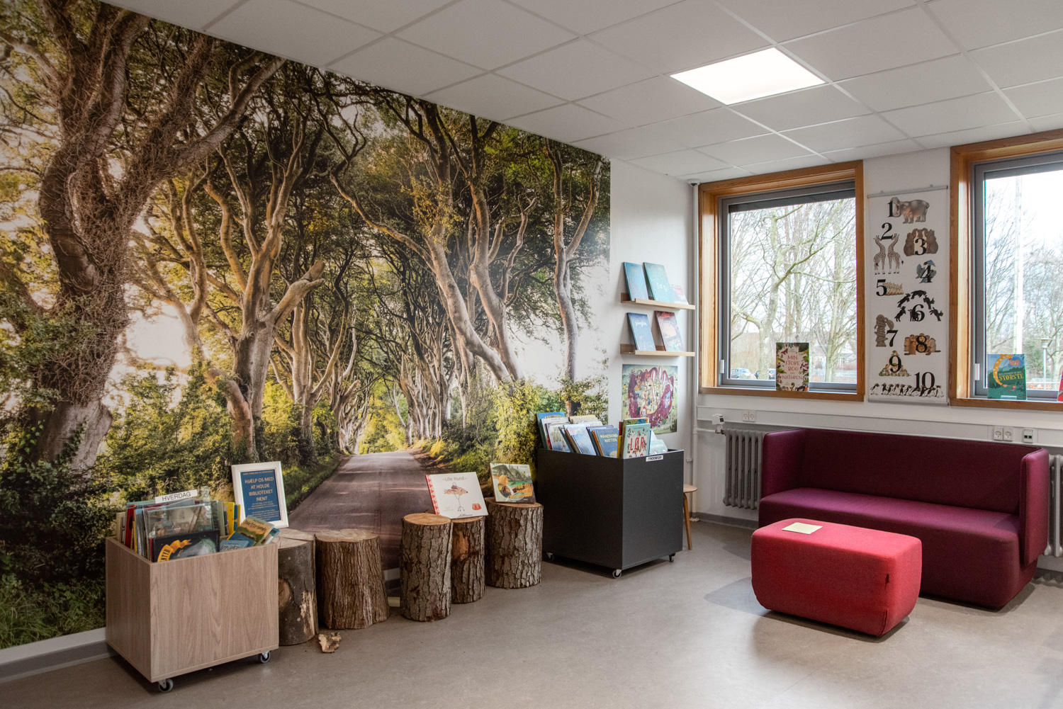 Jægerspris bibliotek, Danmark