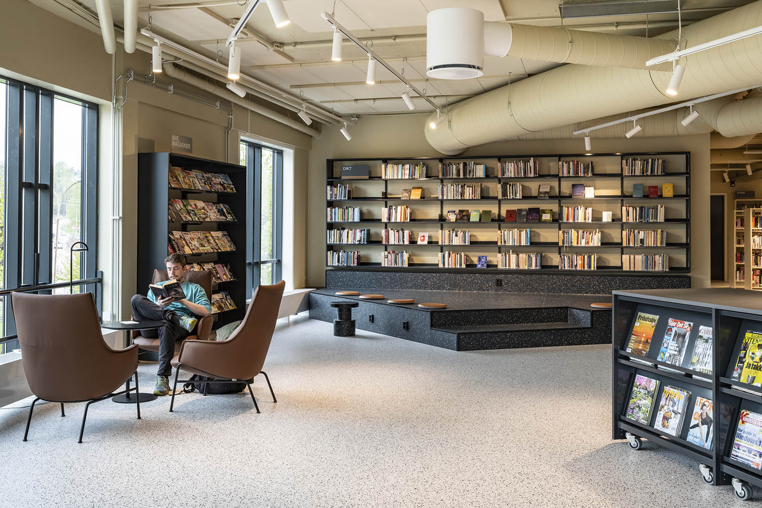 Halden bibliotek, Norge