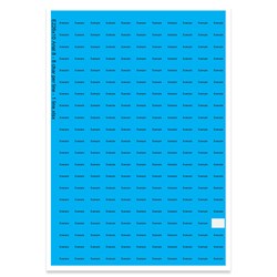 E226210 - 1 rad, max 8 tecken (Arial 8)