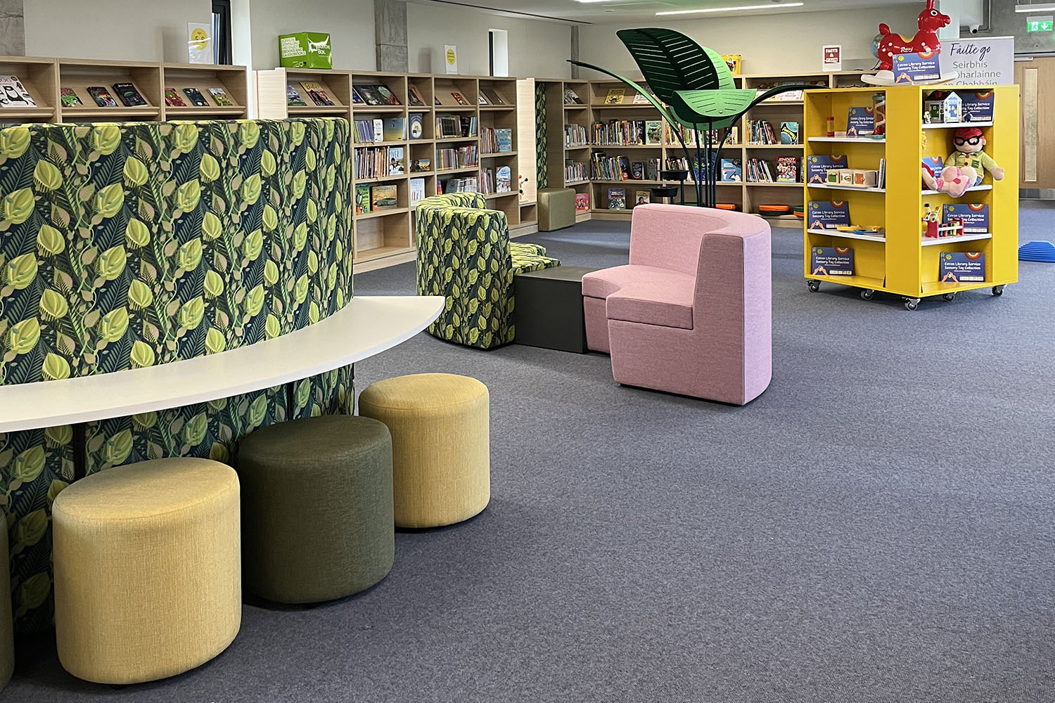 Virginia bibliotek, Cavan, Irland