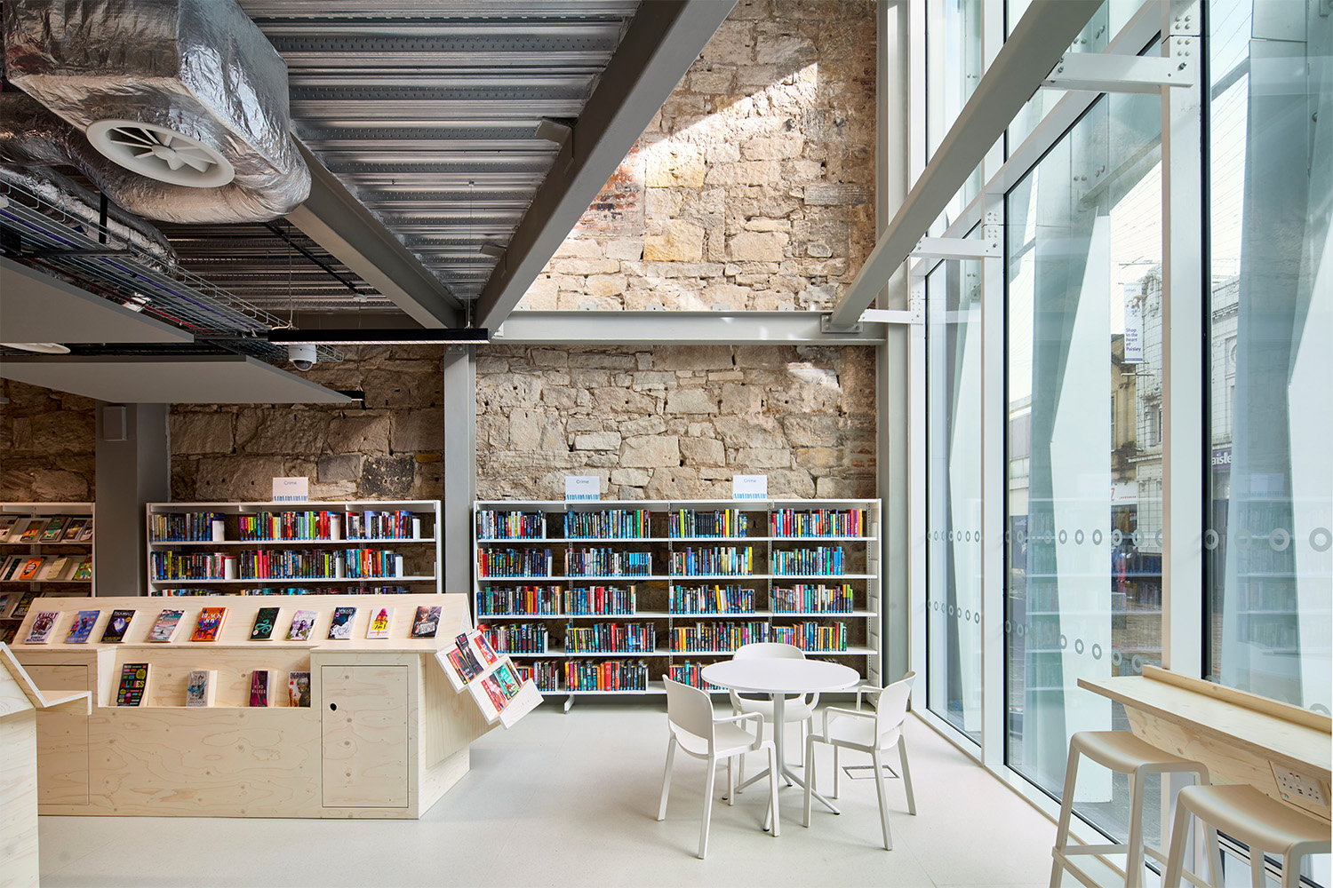 Paisley bibliotek, Storbritannien