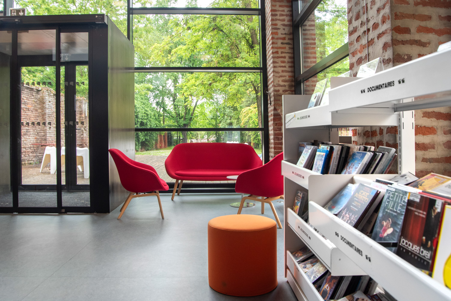 Montech bibliotek, Frankrike