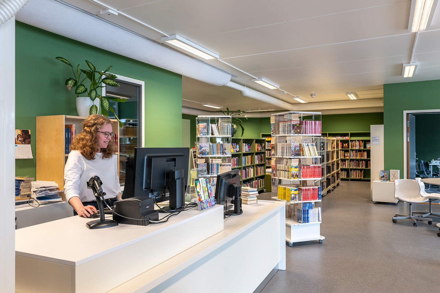 Hustadvika bibliotek, Eide, Norge