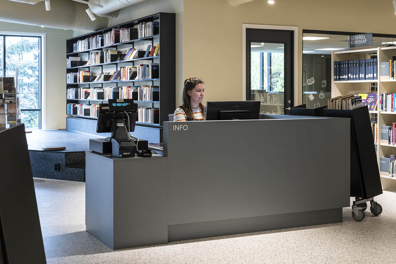 Halden bibliotek, Norge